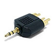 gembird a 458 35 mm plug to 2 x rca plug stereo audio adapter photo