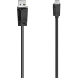 hama 200631 cable usb c plug usb 20 a plug 075 m black photo