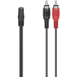 hama 205186 audio adapter 2 rca male plugs 35  photo