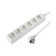 hama 121903 power strip 6 way 14m white photo