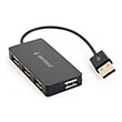 gembird uhb u2p4 04 4 port usb hub black photo