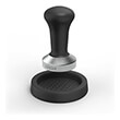 hama 111276 xavax tamping set 51 mm tamper stainless steel with tamper mat non slip black photo