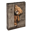 hama 02462 batzi memo album for 200 photos with a size of 10x15 cm standing teddy photo