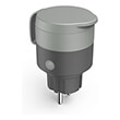 hama 176624 outdoor wlan socket without hub voice and app control 2300w 10a gr photo