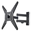 hama 220824 tv wall bracket swivel tilt pull out 165 cm 65 up to 25 kg photo