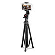 hama 04646 rotary smartphone 150 tripod set with bluetoothreg remote shutter release photo