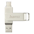 hama 182490 c rotate pro usb stick usb c 31 30 64gb 70mb s silver photo