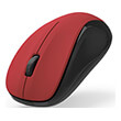 hama 173022 mw 300 v2 optical 3 button wireless mouse quiet usb receiver red photo