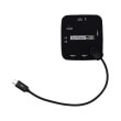 pure card reader micro usb otg 7 in 1 hub usb port photo