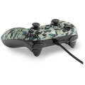 spartan gear oplon wired controller pc ps3 green camo extra photo 1