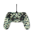 spartan gear oplon wired controller pc ps3 green camo photo