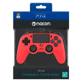nacon ps4 coloured controller red extra photo 6