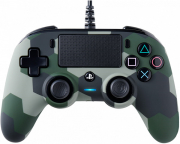 nacon ps4 official compact controller camo green photo