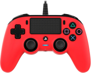 nacon ps4 coloured controller red photo