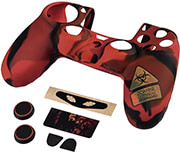 hama 7 in 1 undead accessories set for the dualshock 4 controller ps4 slim pro photo