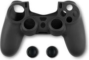 spartan gear controller silicon skin cover and thumb grips playstation 4 black photo