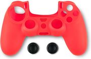 spartan gear controller silicon skin cover and thumb grips playstation 4 red photo
