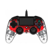 nacon ps4 light controller red photo