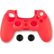 spartan gear controller silicon skin cover and thumb grips playstation 4 red photo