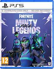 fortnite minty legends pack code in a box photo
