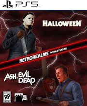 halloween and ash vs evil dead retro realms double feature photo