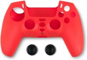 spartan gear controller silicon skin cover and thumb grips playstation 5 red photo