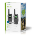 nedis walkie talkie 8 channels vox range 8km black extra photo 6