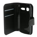 flip book case alcatel one touch 4016d pop c1 foldable black extra photo 1