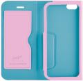 beeyo book carry on case for apple iphone 6 light pink extra photo 1