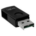 logilink aa0068 micro usb b m otg card reader black extra photo 1