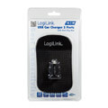 logilink pa0118 2 port usb car charger 5v 21a black anti slip mat black extra photo 3