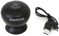 omega speaker og46b splashproof bluetooth v30 black extra photo 1