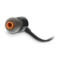 jbl tune 110 in ear headphones with microphone black extra photo 1