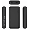 gembird pb20 02 20000 mah power bank black extra photo 2