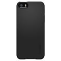 spigen thin fit back cover case for apple iphone 5s se black extra photo 3