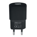 forever tc 01 wall charger usb 3a black extra photo 1