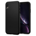 spigen liquid air back cover case for apple iphone xr black extra photo 1