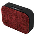 esperanza ep129r samba bluetooth speaker with fm radio red extra photo 2