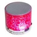 extreme xp101r bluetooth speaker fm radio flash red extra photo 1