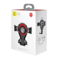 baseus car mount osculum gravity black red extra photo 2