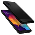spigen rugged armor back cover case for samsung galaxy a50 black extra photo 3