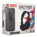 maxell spectrum sms 10s headphones with mic black extra photo 1