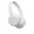 jvc ha s31m foldable on ear headphones with microphone white extra photo 2