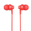 hoco earphones inital sound universal with mic m14 red extra photo 1