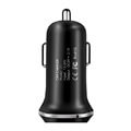 hoco car charger double usb port 21a z1 black extra photo 1