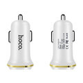 hoco car charger double usb port 21a z1 white extra photo 1