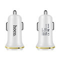 hoco car charger double usb port 21a z1 white extra photo 1