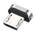 baseus zinc magnetic interface micro usb converter for android phones extra photo 1
