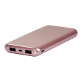 logilink pa0206r mobile power bank 10000mah 2x usb rose gold extra photo 2