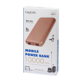 logilink pa0206r mobile power bank 10000mah 2x usb rose gold extra photo 4